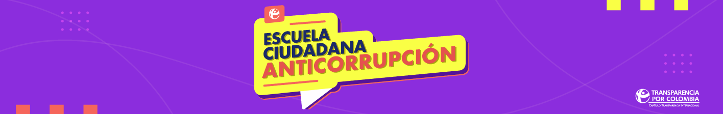 Banner Escuela Ciudadana Anticorrupción
